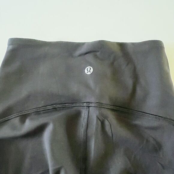 LULULEMON ATHLETICA Black Power Within SHR Pant 28" Leggings - US 4 - Picture 4 of 7